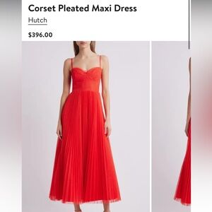 Hutch Carly Red Tulle Dress